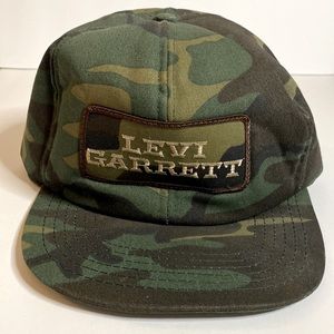 Vintage Levi Garrett Camo SnapBack